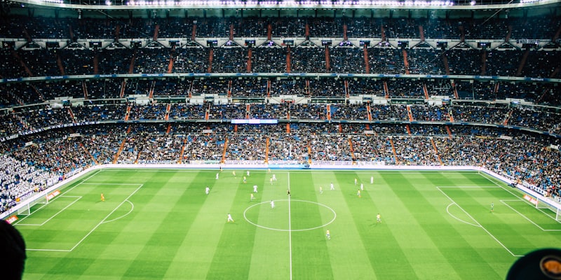 世界杯体育场宏伟的外部建筑结构